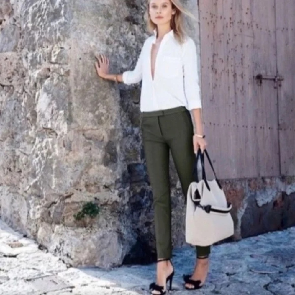 J. Crew Ryder Skinny Pats in BROWN